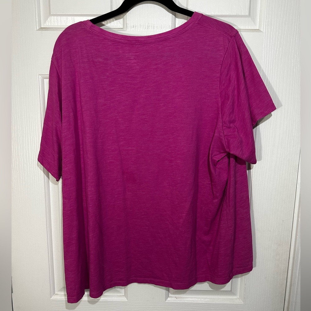 “The Nike Tee” Pink Woman’s Top - Sz 2XL - Picture 2 of 3